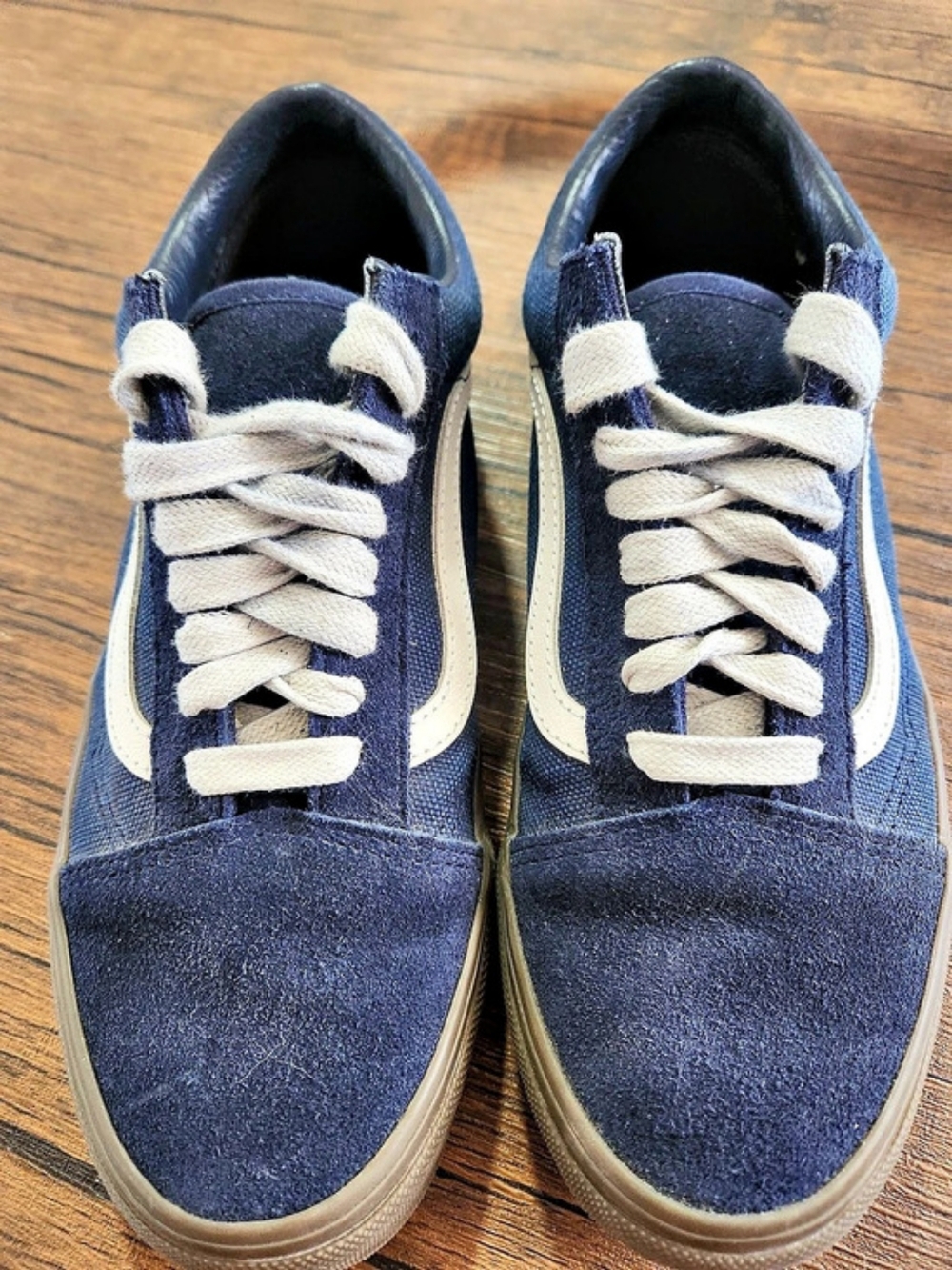 Vans Old Skool Blue & White Sneakers